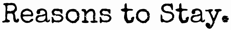 Reasons to stay logo